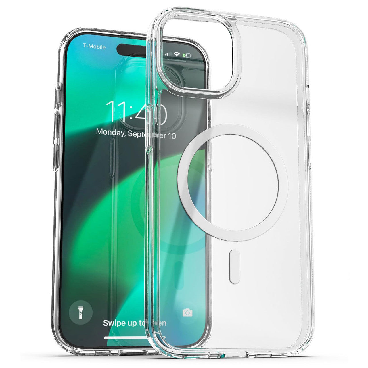 Encased Magsafe Clear Case iPhone 15 Pro - Clear