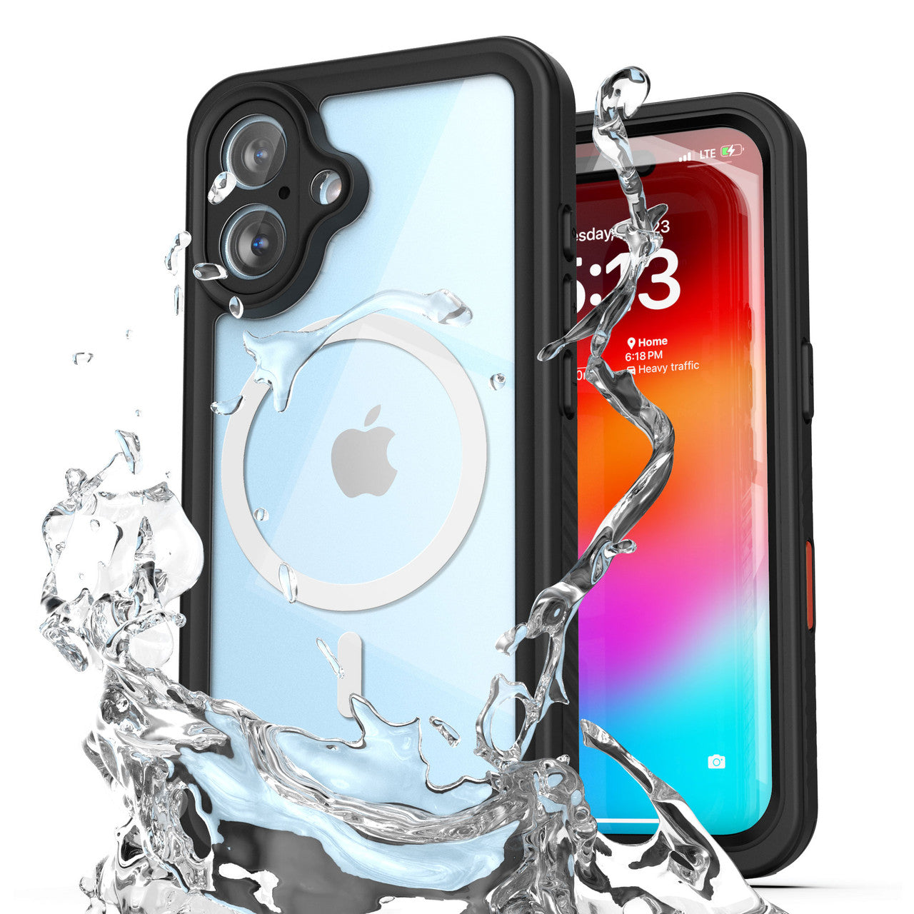 Encased Waterproof Case iPhone 16 Plus - Clear