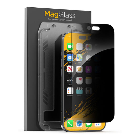 Encased Privacy Screen Protector iPhone 15 Plus - Black