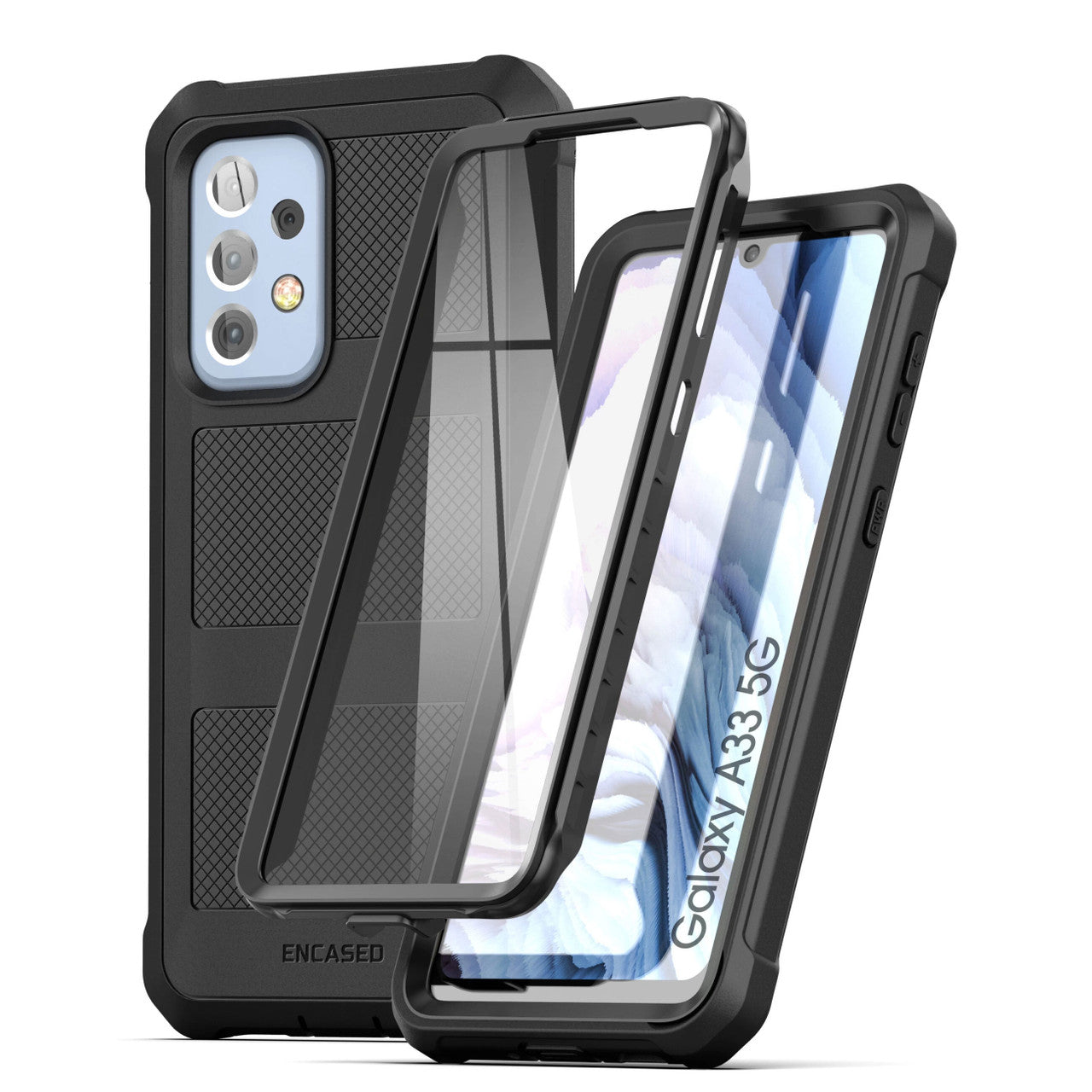 Encased Falcon Shield Case Samsung Galaxy A33 5G - Black