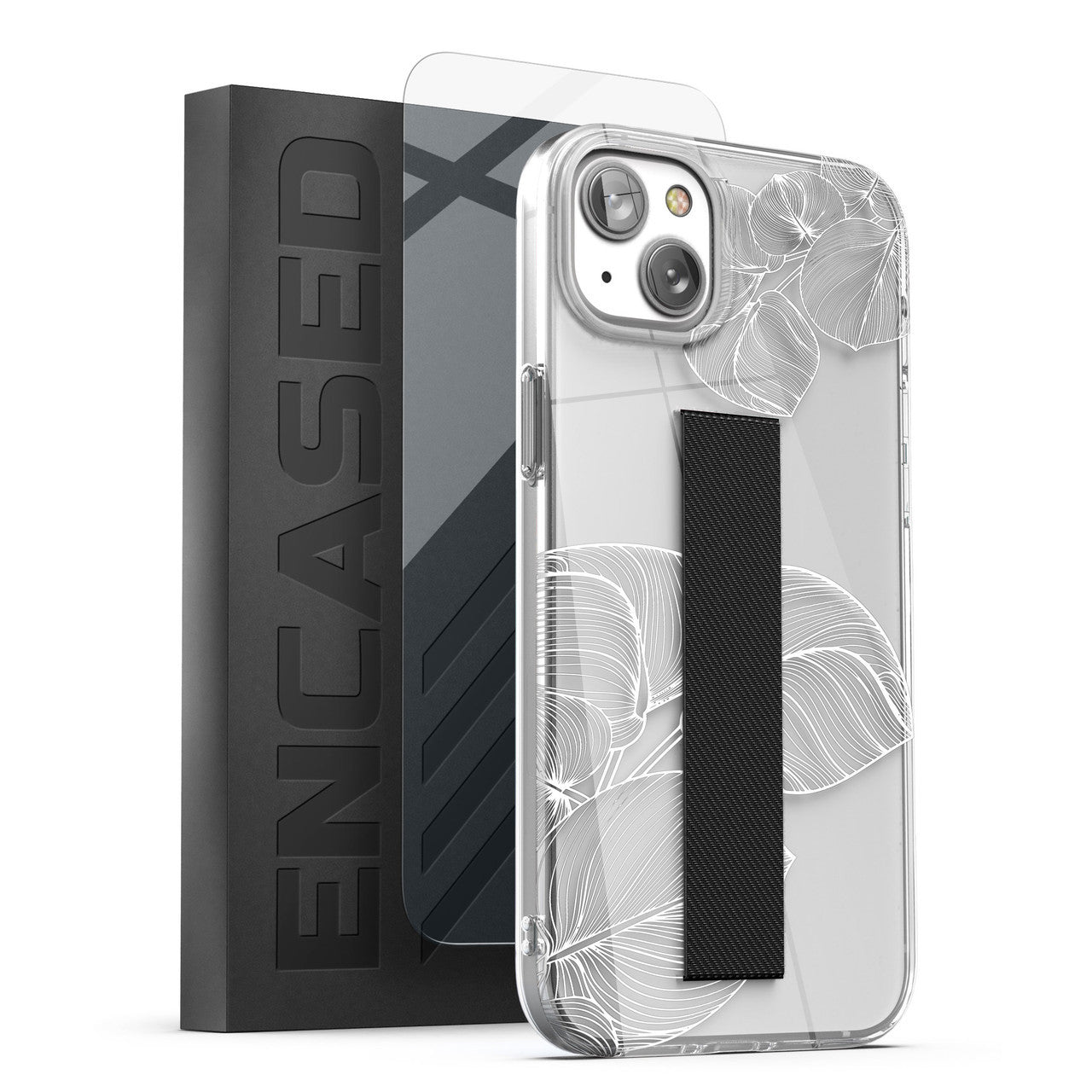 Encased Loop Case with Screen Protector iPhone 14 - Lace Leaf