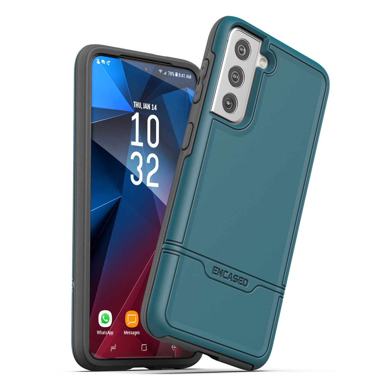 Encased Rebel Case Samsung Galaxy S21 FE 5G - Blue