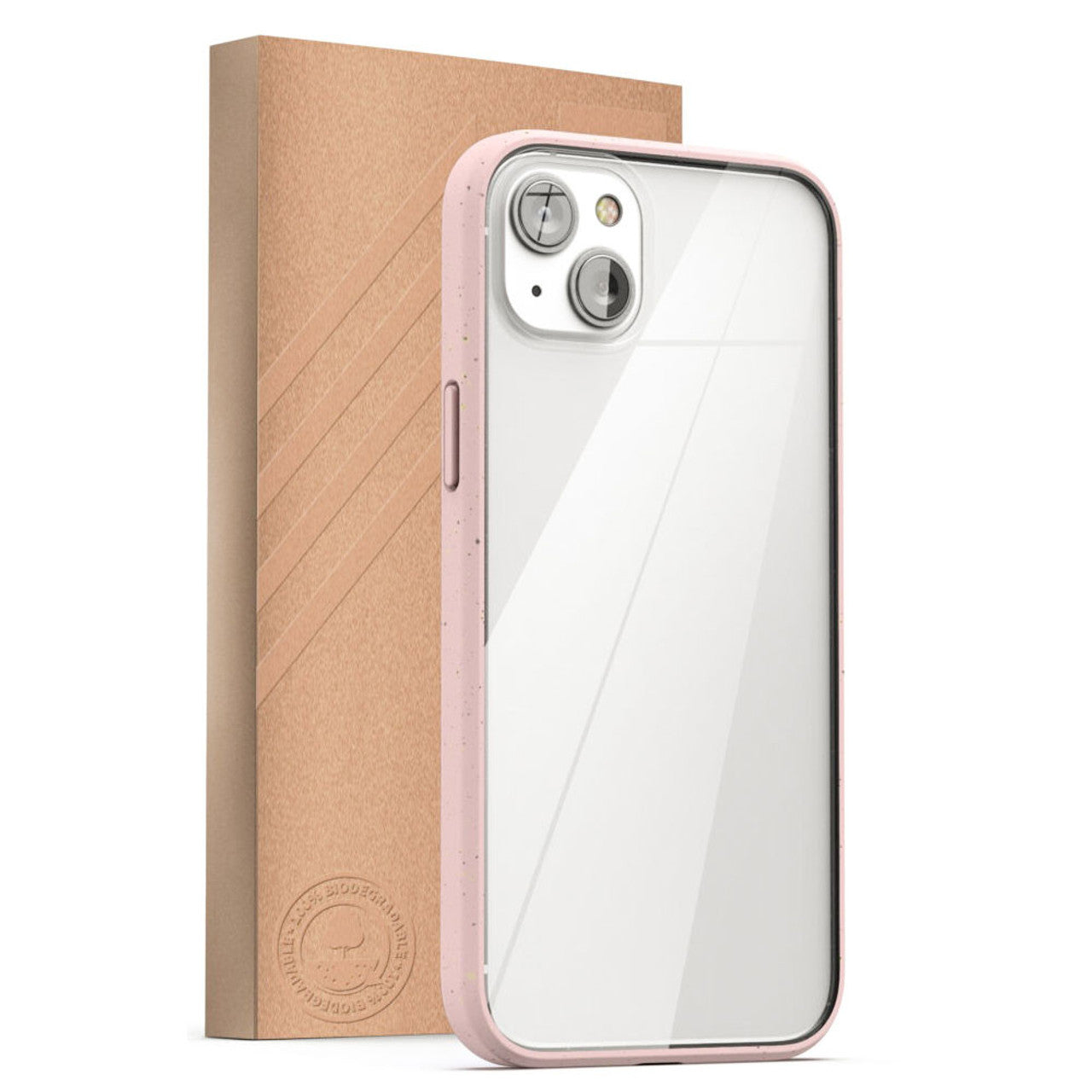 Encased BioClear Case iPhone 14 - Pink