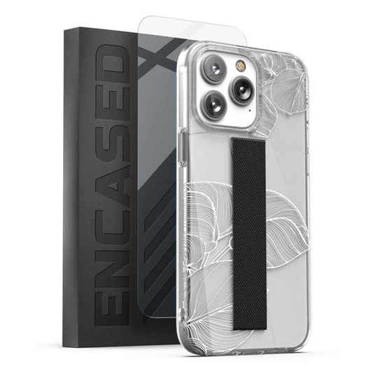 Encased Loop Case with Screen Protector iPhone 14 Pro - Lace Leaf