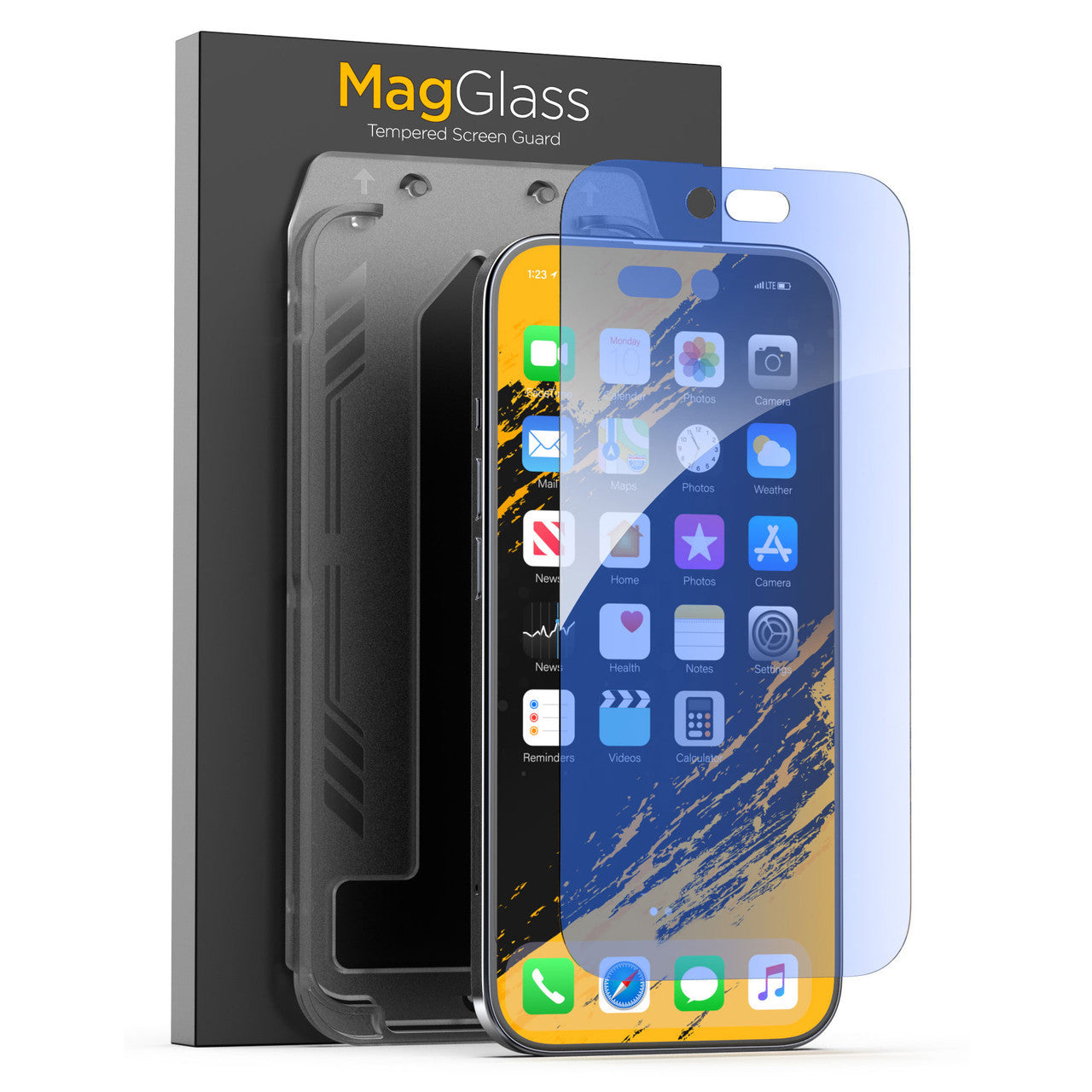 Encased Blue Light Screen Protector iPhone 15 Plus - Clear