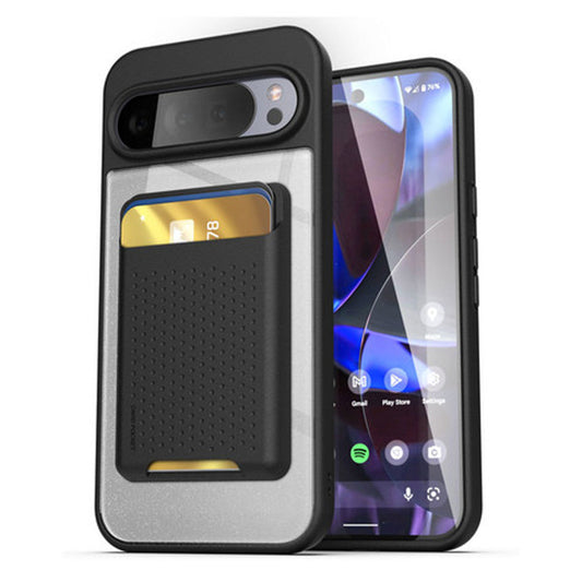 Encased SlimShield Case with Magnetic Wallet Google Pixel 10/10 Pro - Black