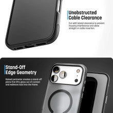 Encased 2-in-1 with Magnetic Phone Grip Holder Case iPhone 18 Pro Max - Black