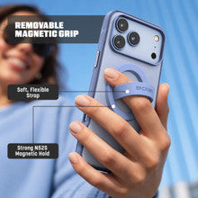 Encased 2-in-1 with Magnetic Phone Grip Holder Case iPhone 18 Pro - Light Blue
