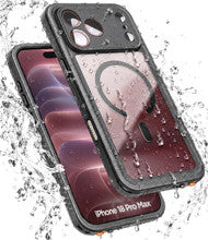 Encased Titan Waterproof Case iPhone 18 Pro - Clear
