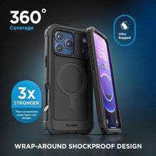 Encased Falcon Case iPhone 18 Pro - Black
