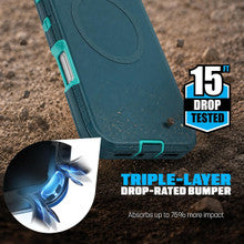 Encased Ranger with Screen Protector Case iPhone 18 Pro - Teal