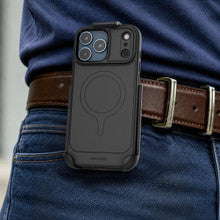 Encased Thin Armor with Belt Clip Holster Case iPhone 18 Pro - Black