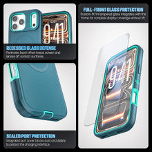 Encased Ranger with Screen Protector Case iPhone 18 Pro Max - Teal
