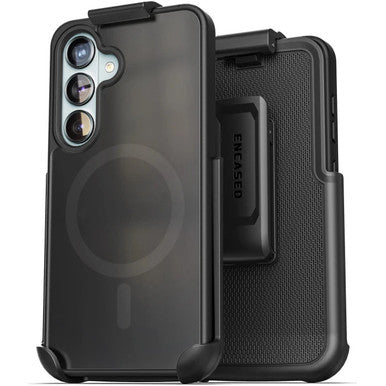 Encased SlimShield Case Samsung Galaxy S26 with Belt Clip Holster - Black