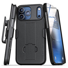Encased Duraclip with Belt Clip Holster Case iPhone 18 Pro - Black