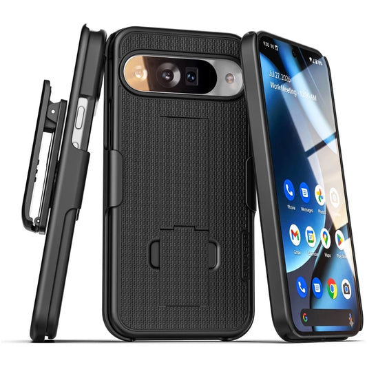 Encased Duraclip Case with Belt Clip Holster Google Pixel 11 Pro - Black